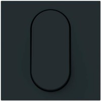 Tecla interruptor conmutador Niessen Vega 8801 NT negro mate