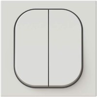 Tapa doble interruptor conmutador Niessen Alter Vega 8811.08 DN Duna