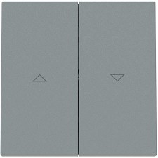 Tapa doble persianas Niessen Vega 8844 GN gris niebla