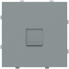 Tapa informática RJ45 Niessen Vega 8816.3 GN gris niebla