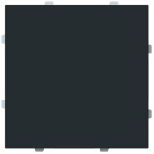 Tapa ciega Niessen Vega 8800 NT negro mate