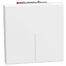 Conmutador Light Now Bticino YG4001M2A iluminable blanco