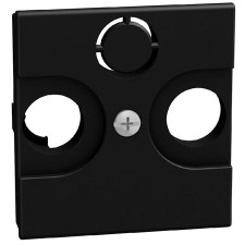 Tapa frontal TV SAT Bticino LightNow YD4207 Dark