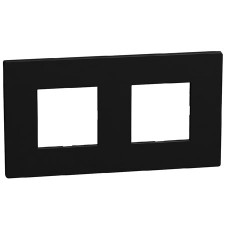 Marco 2 elementos Bticino LightNow YA4802M2DD dark