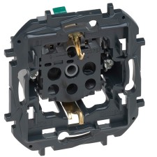 Base enchufe Schuko Legrand 864020B embonamiento automático