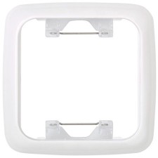 Marco 1 elemento simon 31611-30 blanco nieve serie 31