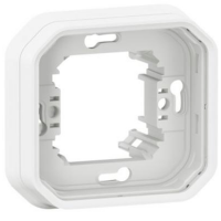 Marco plexo 1 elemento Legrand 069692L blanco