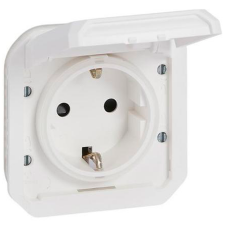 Base enchufe Schuko Legrand Plexo 069639L blanco