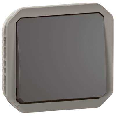 Conmutador modular Legrand Plexo 069801L antracita Conmutador modular Legrand Plexo 069801L antracita