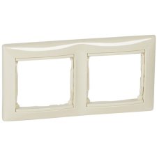 Marco 2 elementos Legrand horizontal 774352 marfil