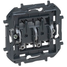 Doble interruptor Legrand 864005B Niloe Step