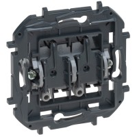 Doble interruptor Legrand 864005B Niloe Step