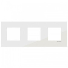 Marco 3 elementos Niessen Zenit S Z2273 TB tacteo blanco