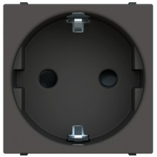 Base enchufe bipolar n2288 an antracita serie zenit niessen