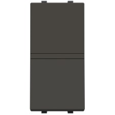 Conmutador estrecho Niessen Zenit n2102 AA antracita básico