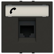 Toma telefono rj-12 antracita n2217.6 an serie zenit niessen