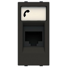 Toma telefono rj-12 antracita n2117.6 an serie zenit niessen