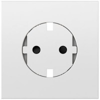 Tapa enchufe Schuko Simon 360 36000435-190 CLEAN blanco mate