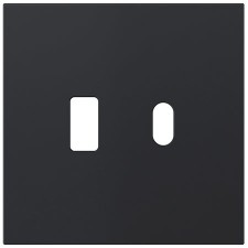 Tapa USB Simon 360 36000296-098 A+C negro mate