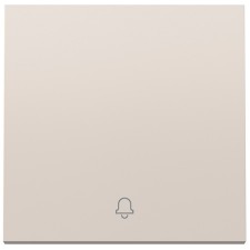 Tecla pulsador Simon 360 36000017-099 simbolo campana arena