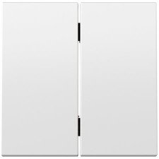 Tecla doble Simon 360 36000026-190 basculante blanco mate