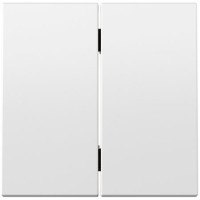 Tecla doble Simon 360 36000026-190 basculante blanco mate