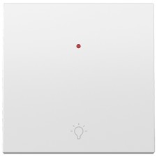 Tecla individual Simon 360 36000016-190 con visor blanco mate