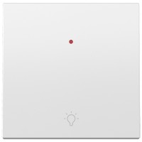 Tecla individual Simon 360 36000016-190 con visor blanco mate