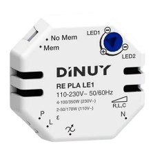Regulador LED Dinuy RE PLA LE1 lámparas regulables