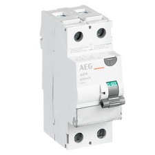 Diferencial AEG 4TQA603352R0000 rccb/fp clase-si 2p 40a 300ma