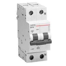 Magnetotérmico AEG 4TQA552813R0000 E90 1P+N 20A C