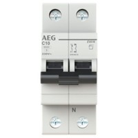 Magnetotérmico AEG 2CDS251190R0104 EV60 1P+N 10A C