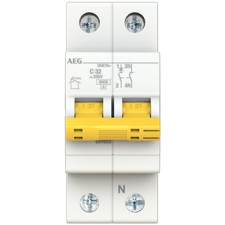 Magnetotérmico AEG 2CDS211167R0324 DG60+ 1P+N 32A C
