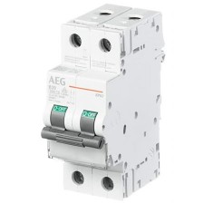 Magnetotérmico AEG 4TQA667245R0000 EP60 CURVA-B 20A 2P 2 módulos