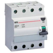 Diferencial AEG 4TQA605780R0000 FP AC 4P 25A 300MA