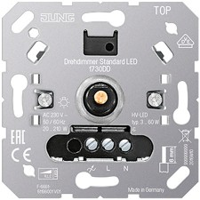 Dimmer giratorio Jung 1730 DD para LED