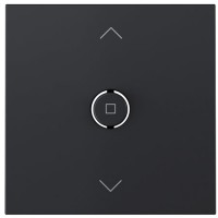 Tecla persianas Simon 360 36010033-098 pulsante 3 posiciones negro mate