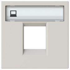 Tapa informática conector RJ45 Niessen Zenit N2218.1 DN Duna