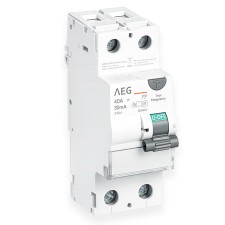 Diferencial AEG 4TQA603339R0000 RCCB/FP Clase-A 2P 40A 30ma
