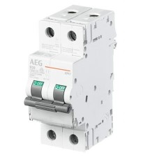 Magnetotérmico AEG 4TQA667453R0000 EP60 CURVA-B 40A 2P 2 MÓDULOS
