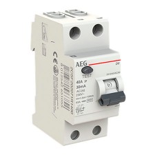 Diferencial AEG 2CSF202071R1400 DH 2P 40A 30MA AC