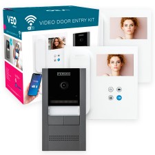 Kit videoportero Fermax 7756 Cora VEO 4,3" Wifi Duox Plus 2L