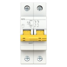 Magnetotérmico AEG 2CDS212067R0404 DG60+ 2P 40A C