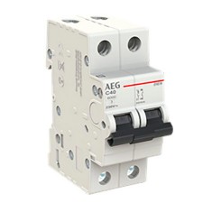 Magnetotérmico AEG 2CDS251186R0404 EH60 1P+N 40A C