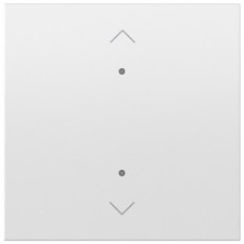 Tecla interruptor persianas Simon 360 LOLA 36110080-099 blanco mate