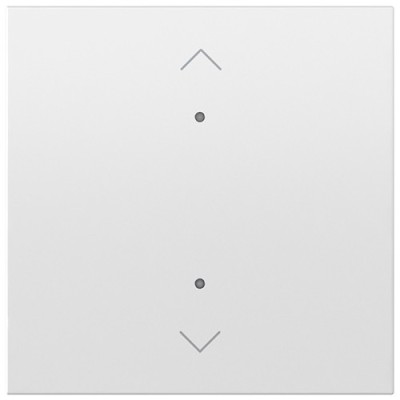 Tecla interruptor persianas Simon 360 LOLA 36110080-099 blanco mate