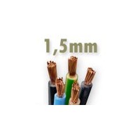 Cable electrico libre de halogenos flexible 1.5mm - corte por metro