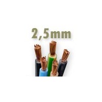 Cable libre halogenos 2.5mm