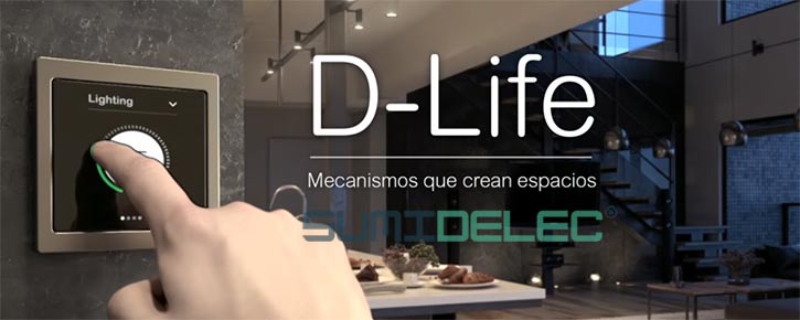 Mecanismos eléctricos D-LIFE en Sumidelec