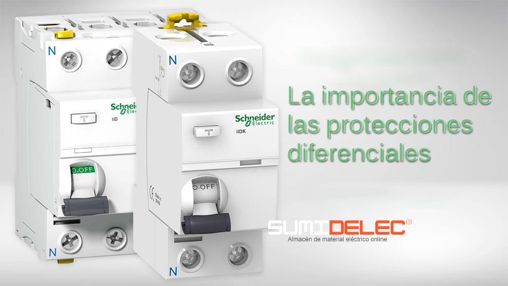 La protección con diferenciales eléctricos